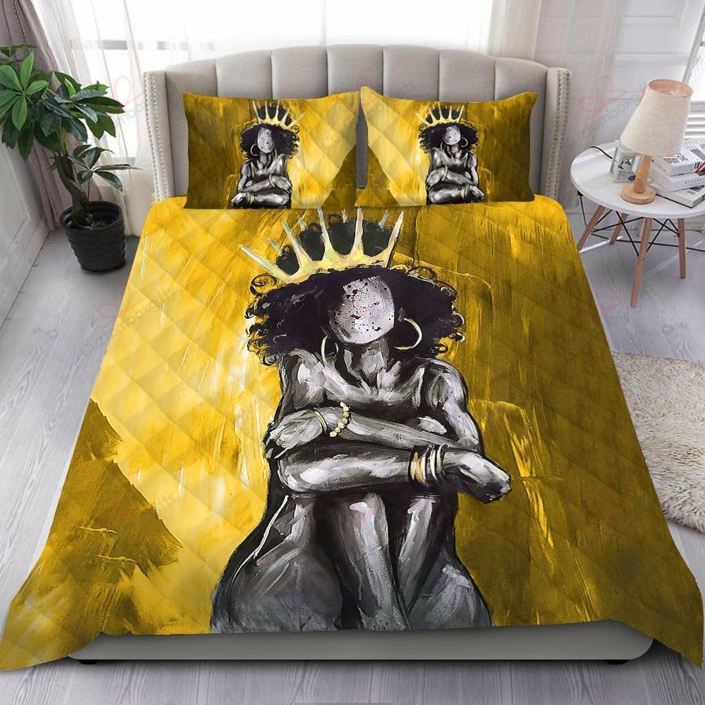 Black Queen Bedding Set