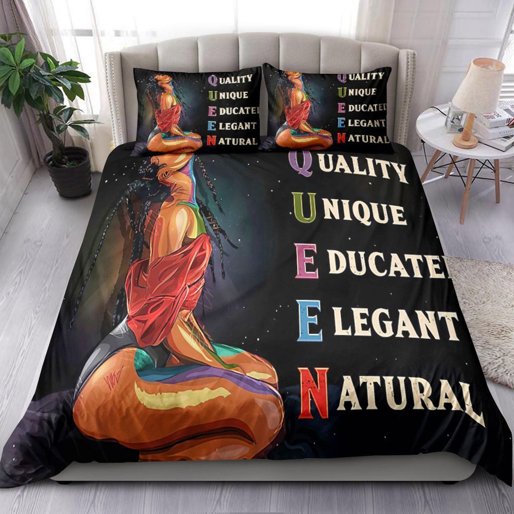 Black Queen Quality Unique Bedding Set