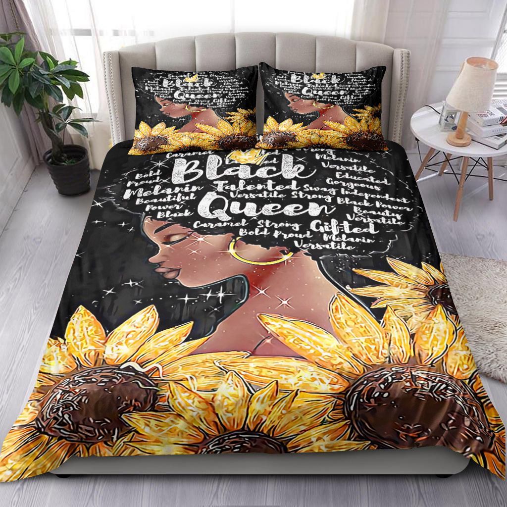Black Queen Talented Bedding Set