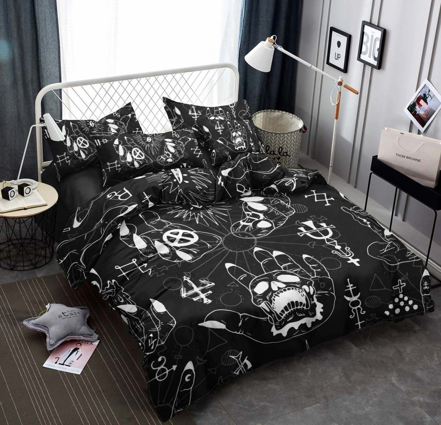 Black Witch Bedding Set