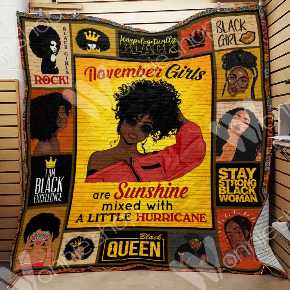 Black Woman Quilt Blanket DHC0602742TD