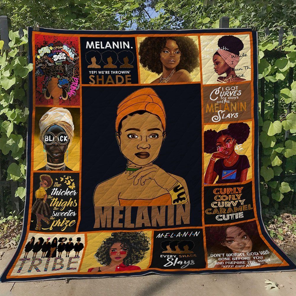 Black Women BI010805C TBG Quilt Blanket