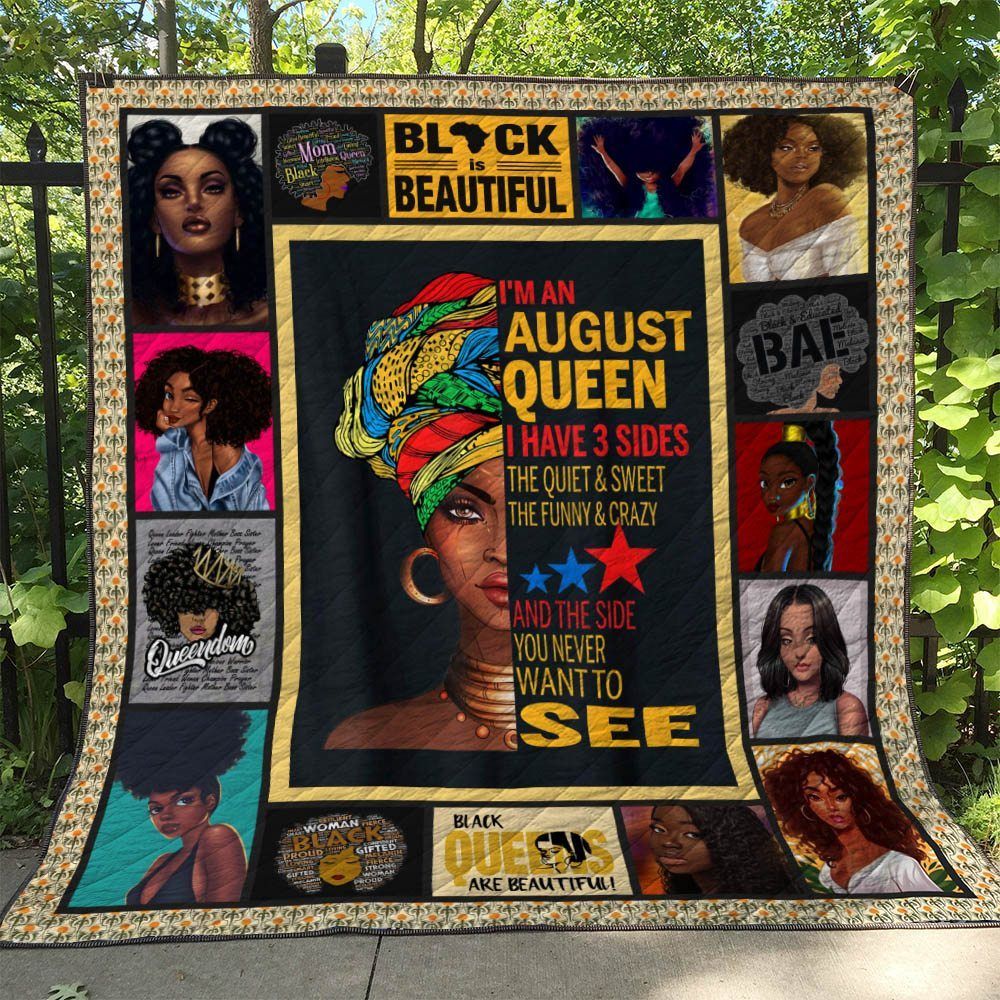 Black Women BI160706B TBG Quilt Blanket