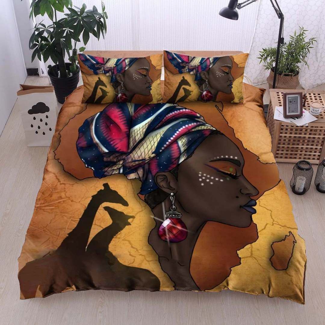 Black Women Cotton Bed Sheets Spread Comforter Duvet Cover Cotton Bed Sheets Spread Comforter Bedding Set