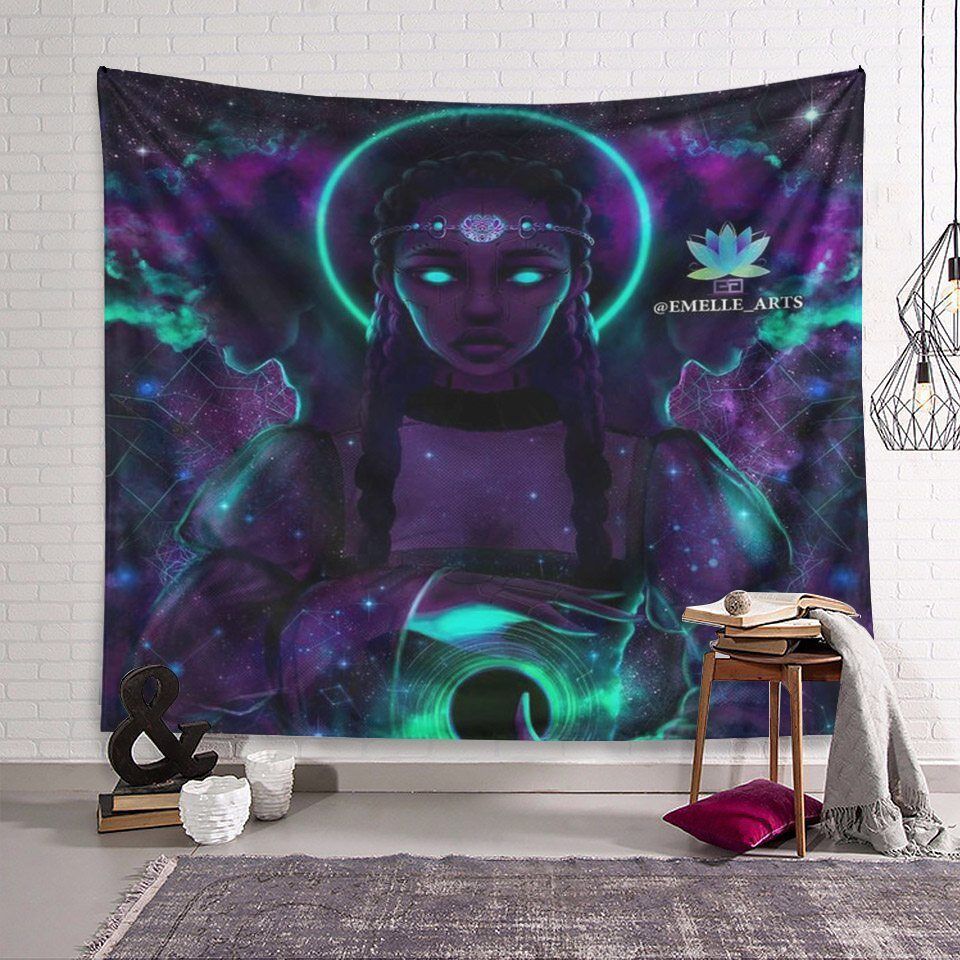Black Women CL280801MDT Tapestry