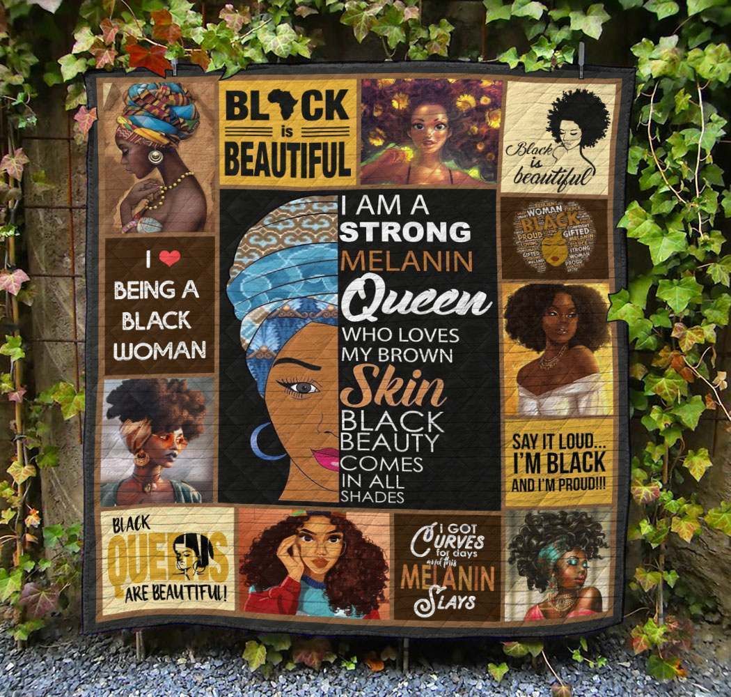 Black Women NG050806B TBG Quilt Blanket