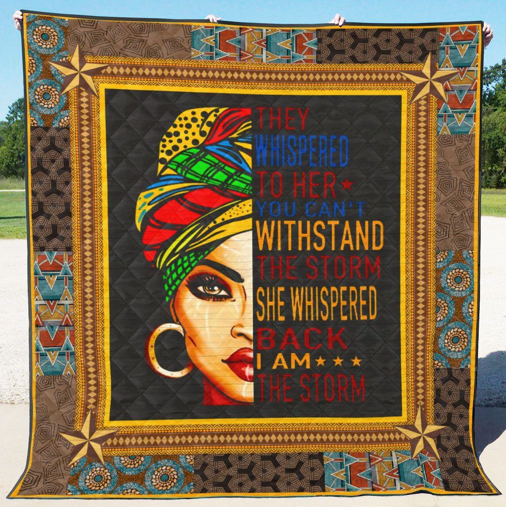 Black Women QH260702C TBG Quilt Blanket