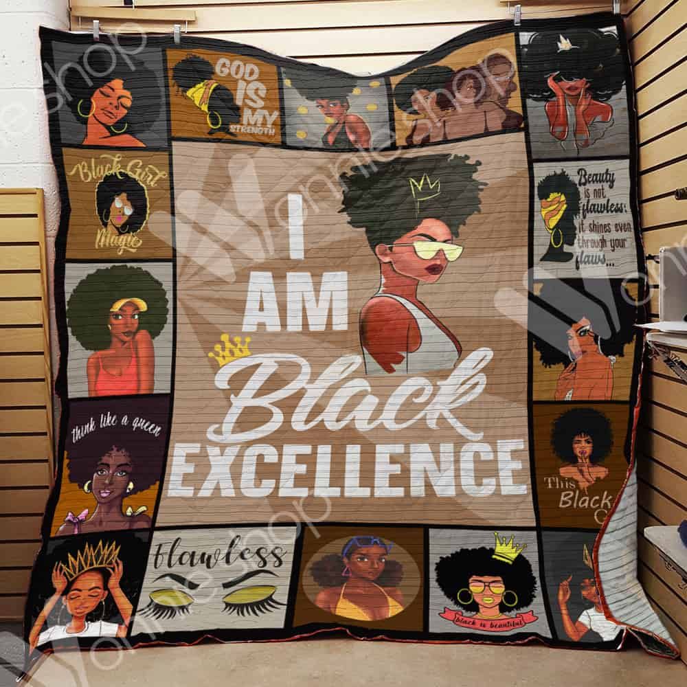 Black Women Quilt Blanket DHC01021348TD