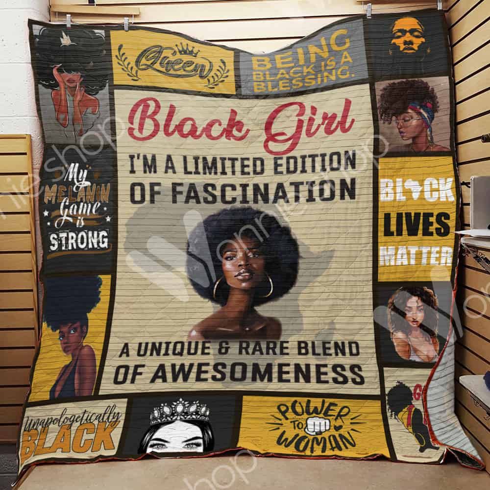 Black Women Quilt Blanket DHC03021153TD
