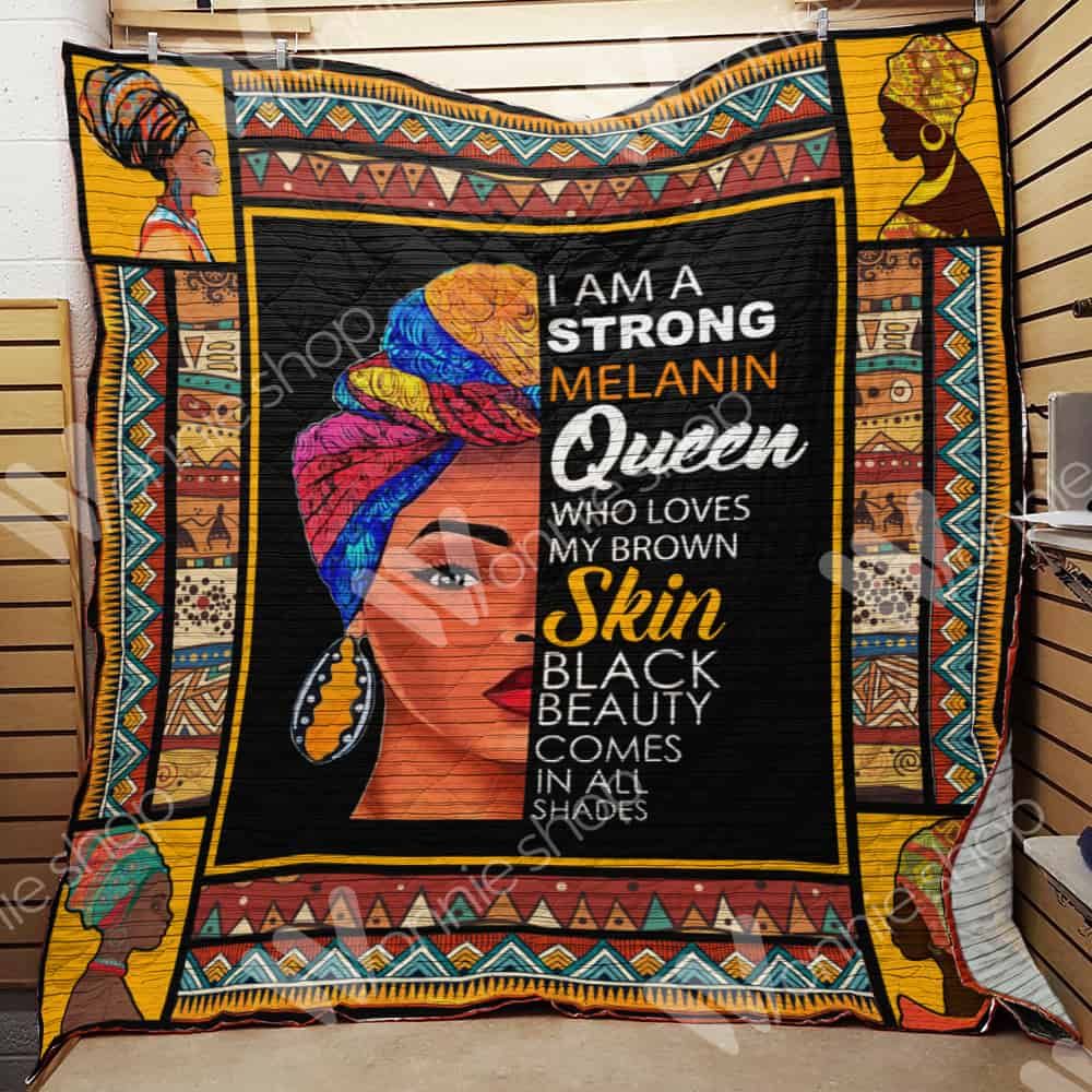 Black Women Quilt Blanket DHC03021292TD