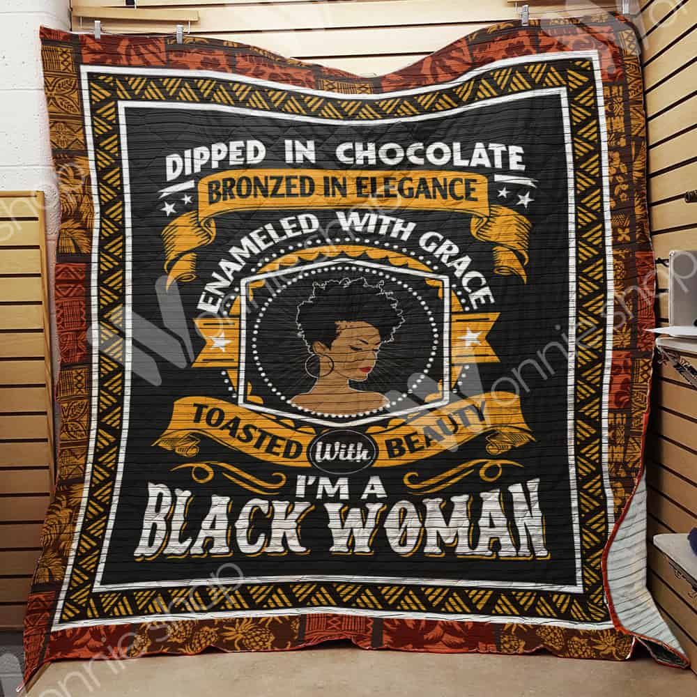 Black Women Quilt Blanket DHC03021310TD
