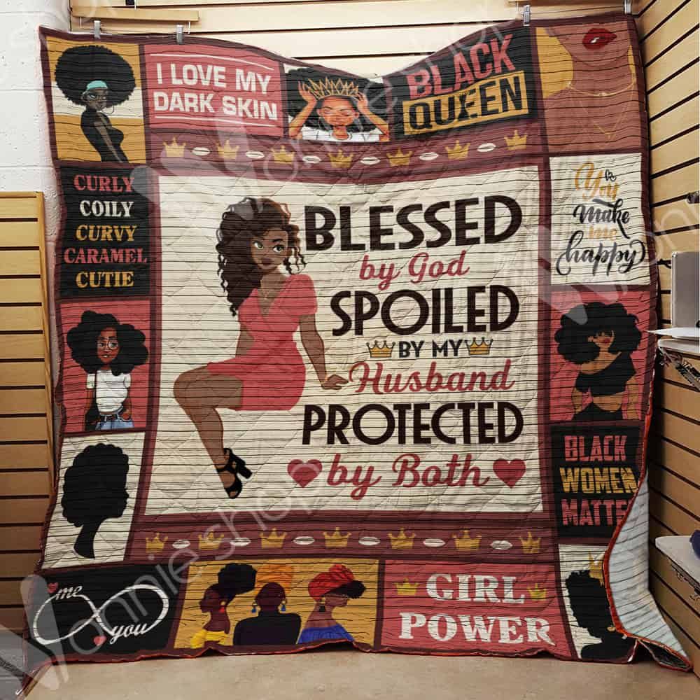 Black Women Quilt Blanket DHC0302596TD