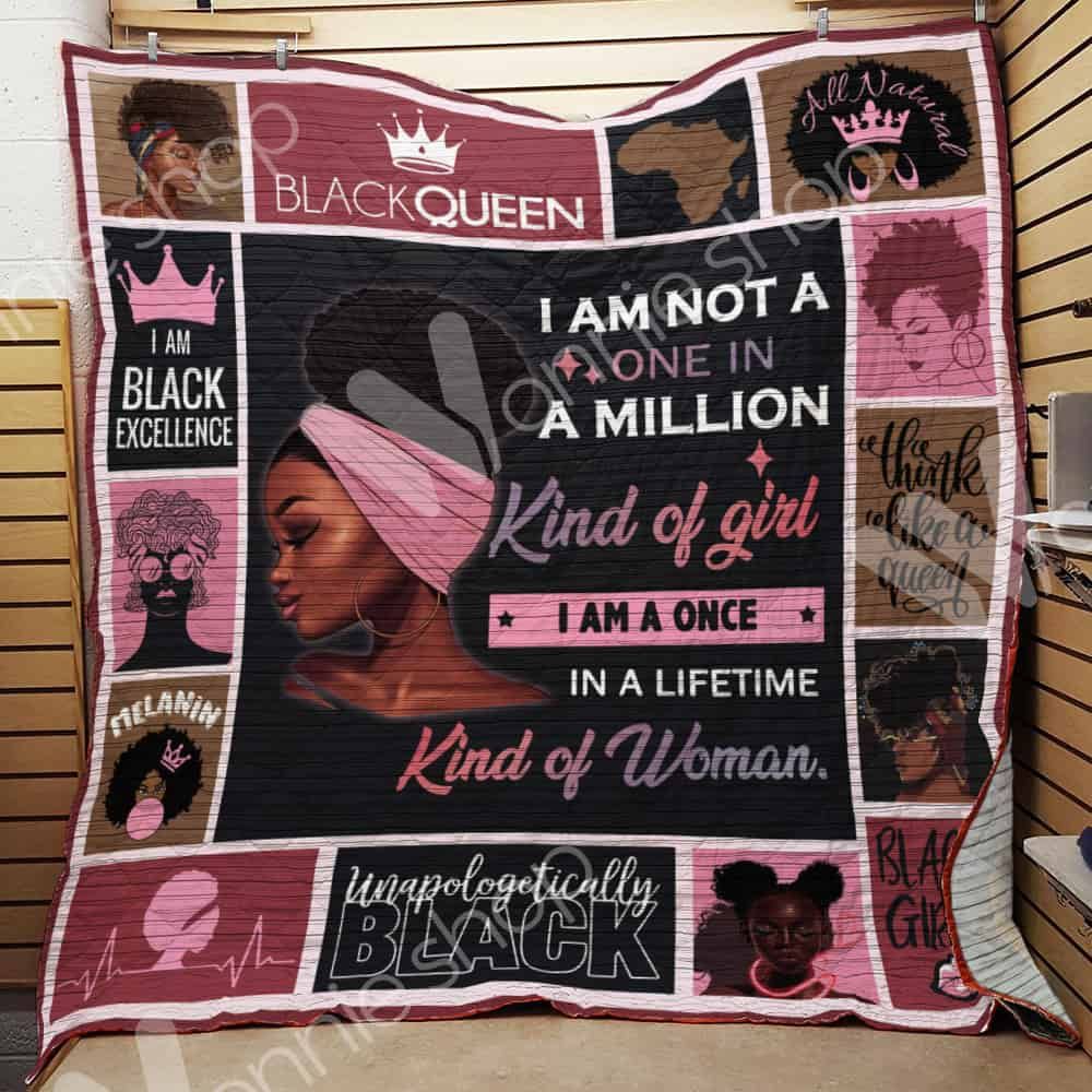Black Women Quilt Blanket DHC0302856TD