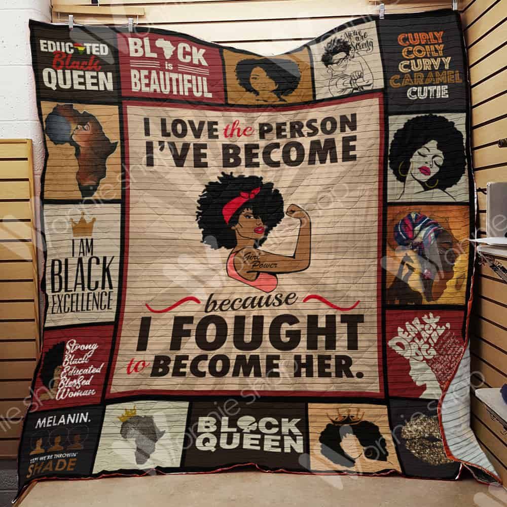 Black Women Quilt Blanket DHC0302941TD