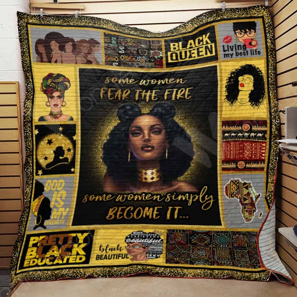 Black Women Quilt Blanket DHC0302969TD