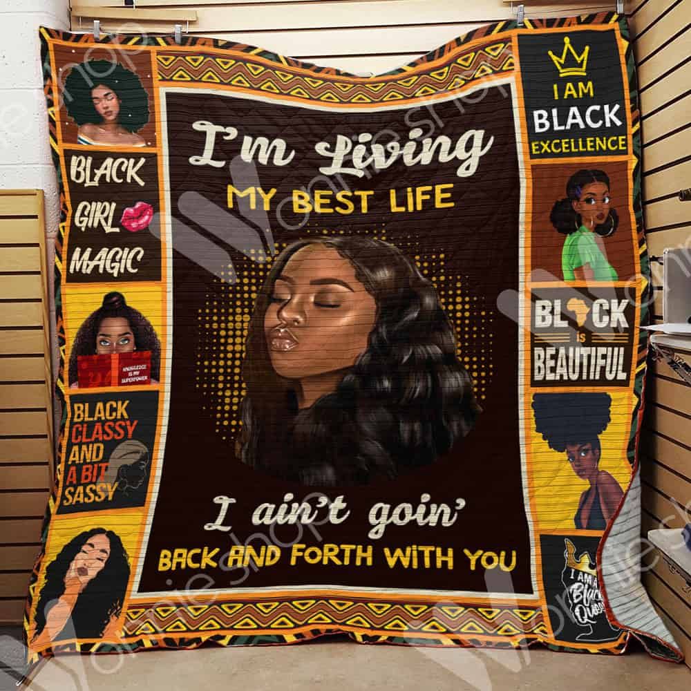 Black Women Quilt Blanket DHC0602656TD