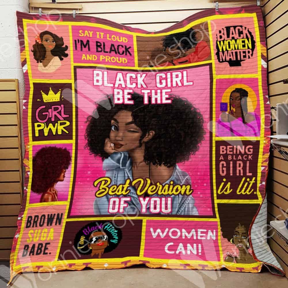 Black Women Quilt Blanket DHC0602679TD