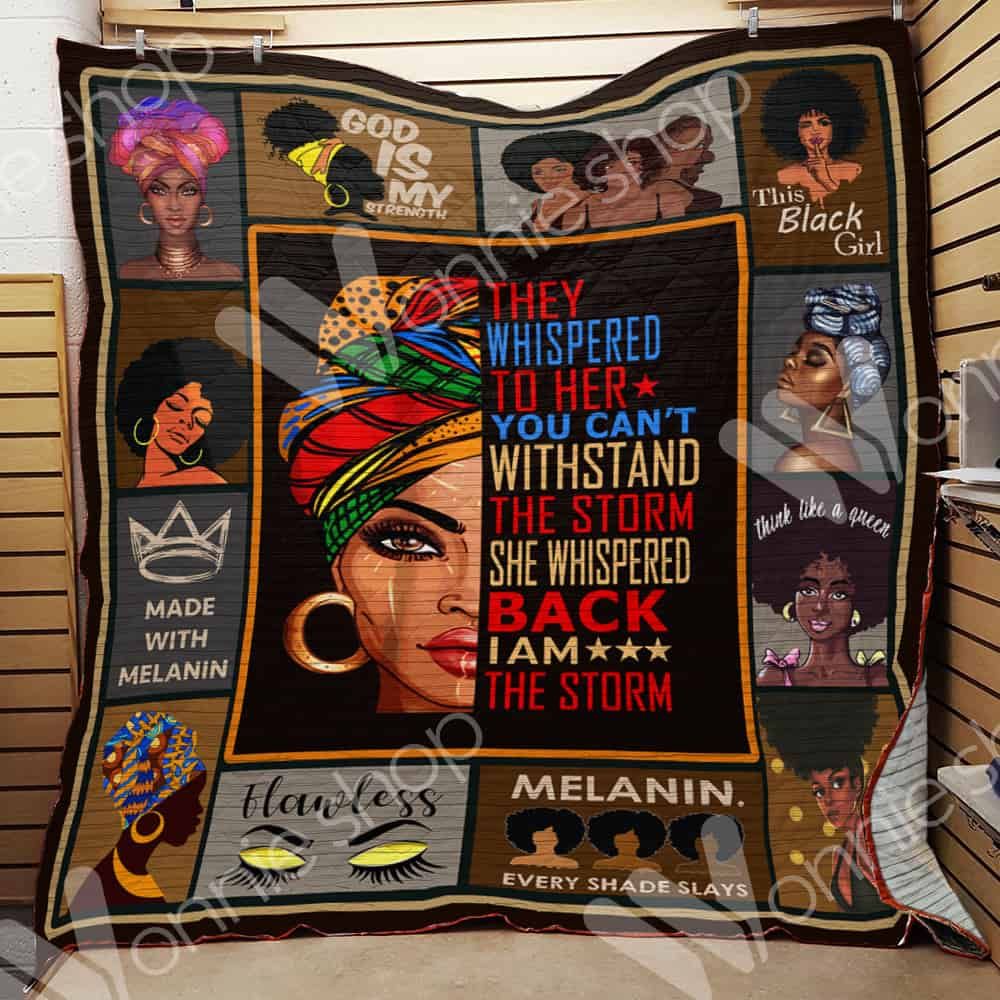 Black Women Quilt Blanket DHC0602759TD