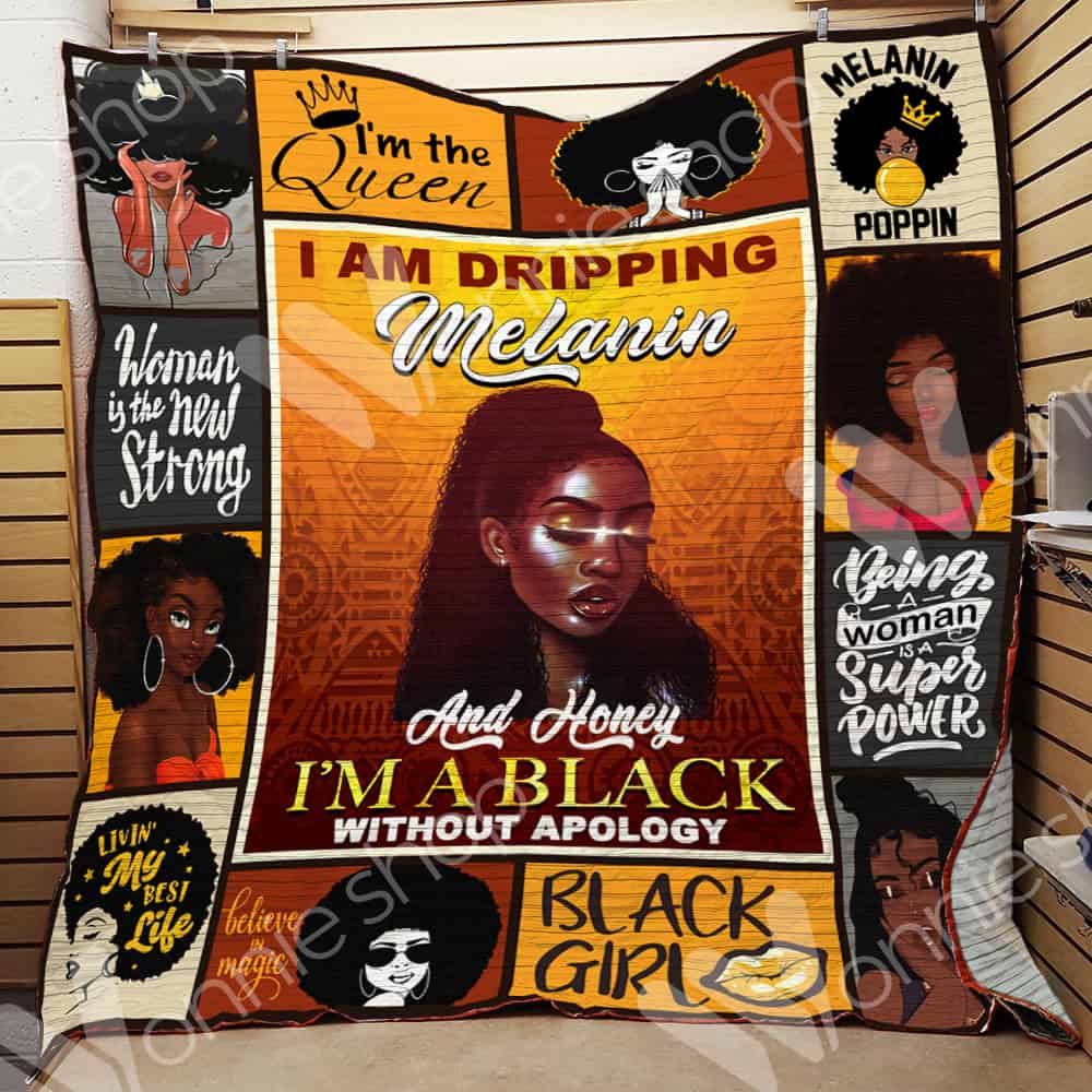 Black Women Quilt Blanket DHC0602770TD