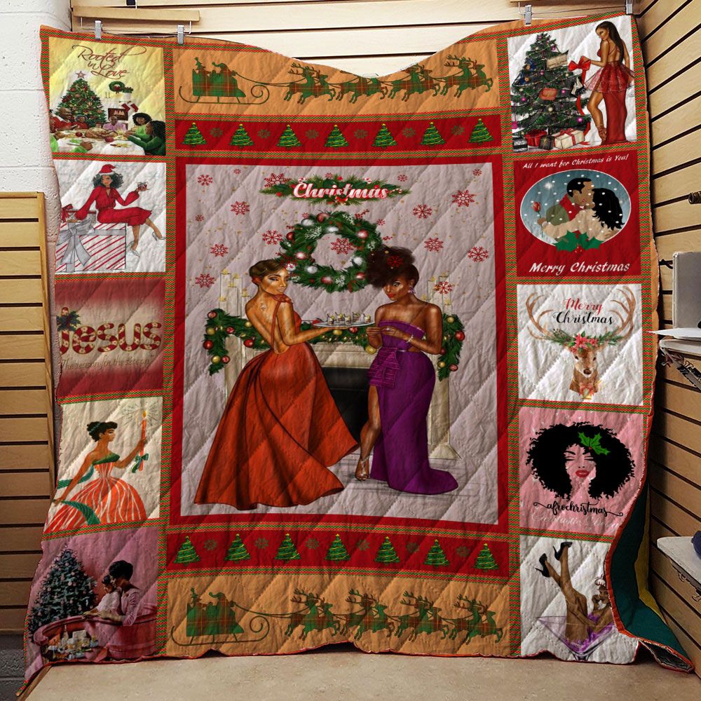 Black Women Quilt Blanket DHC150120526TD