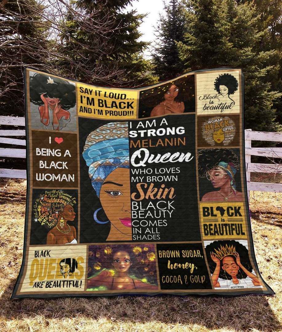 Black Women TU120707A TBG Quilt Blanket