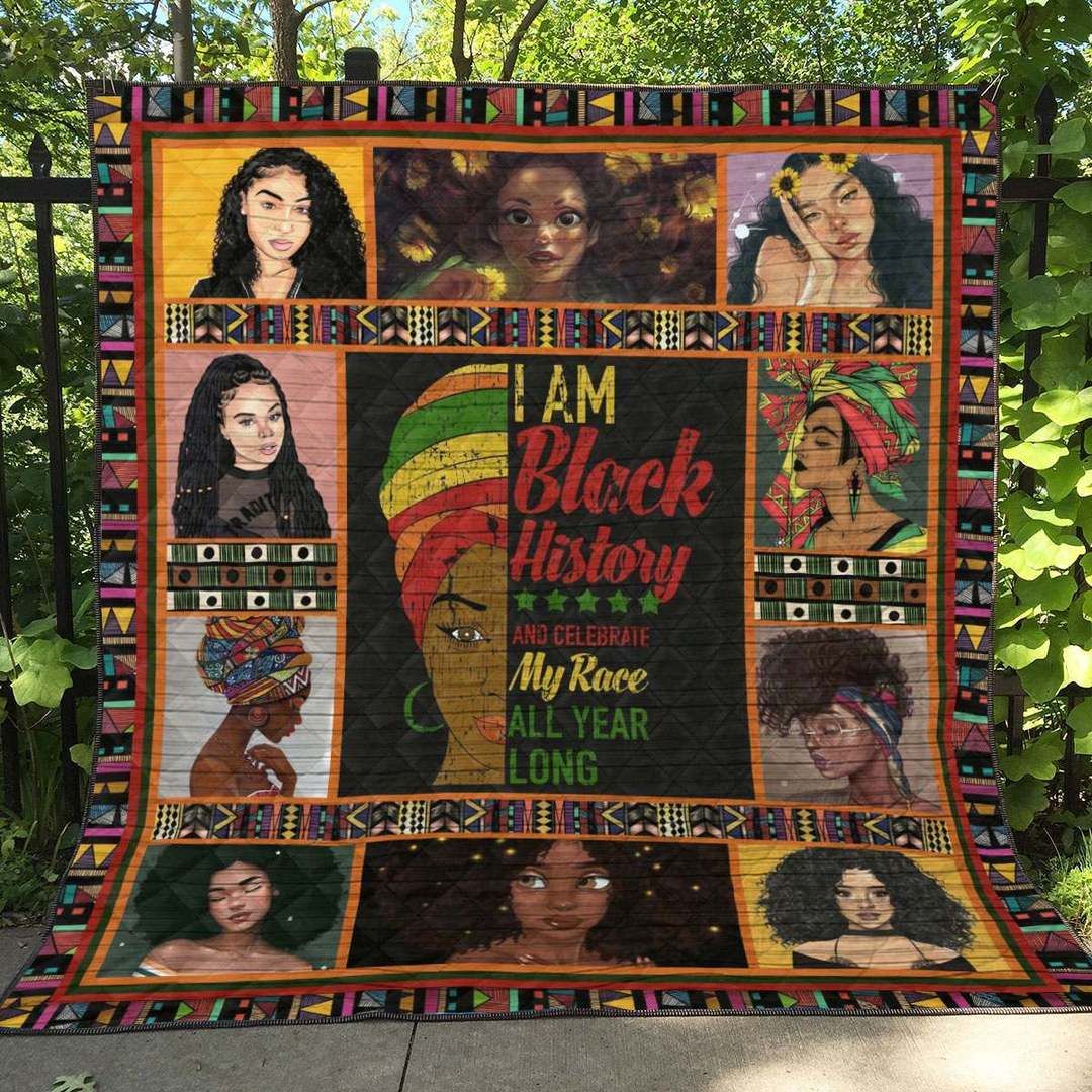 Black Women TU170705A TBG Quilt Blanket
