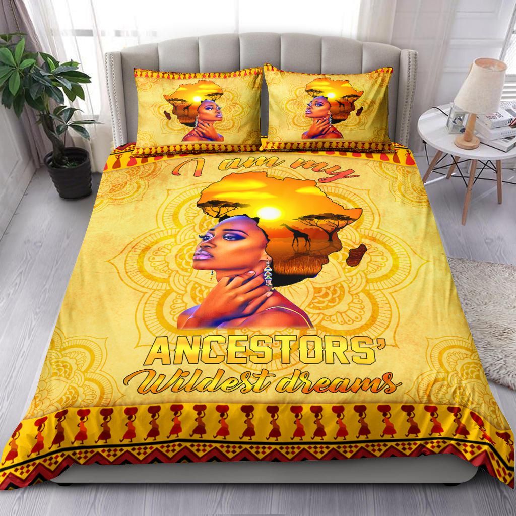 Black Women Wildest Dreams Bedding Set