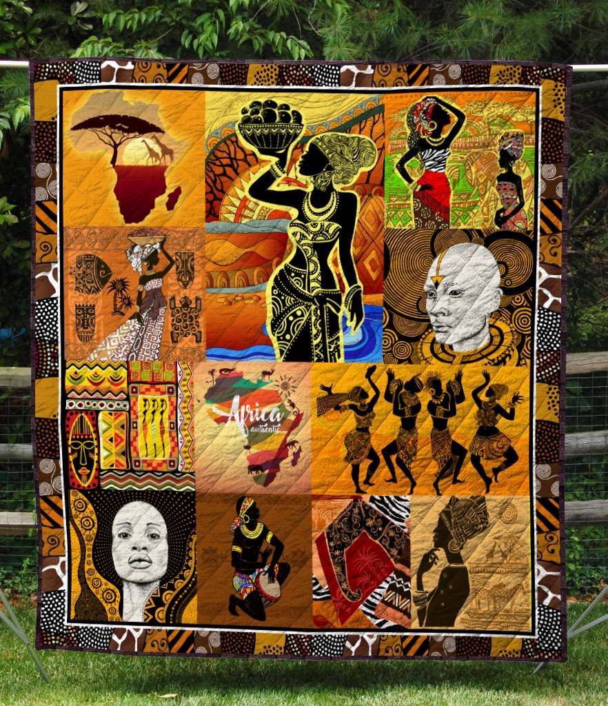 Black Women YE170701A TBG Quilt Blanket