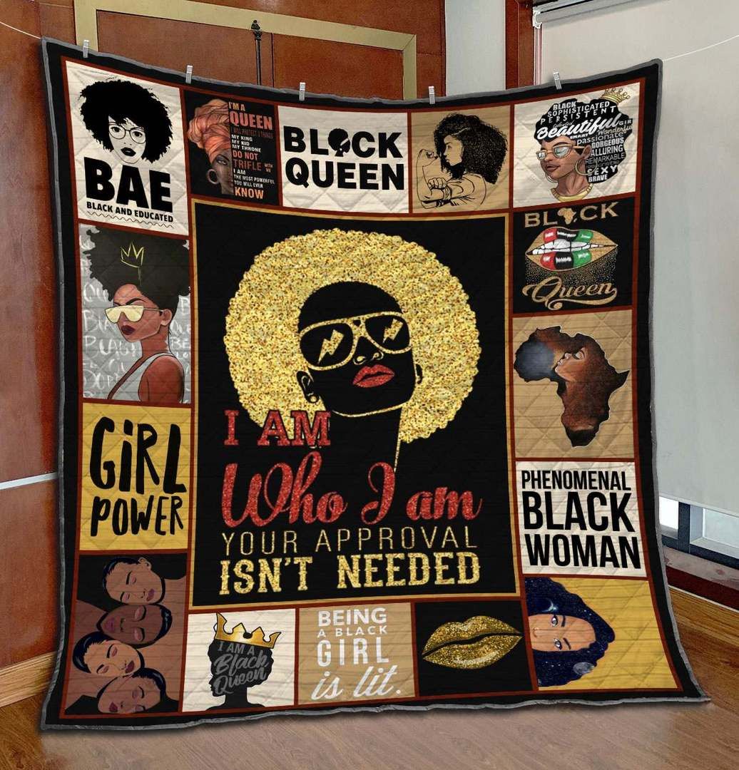 Black women YE270703A TBG Quilt Blanket