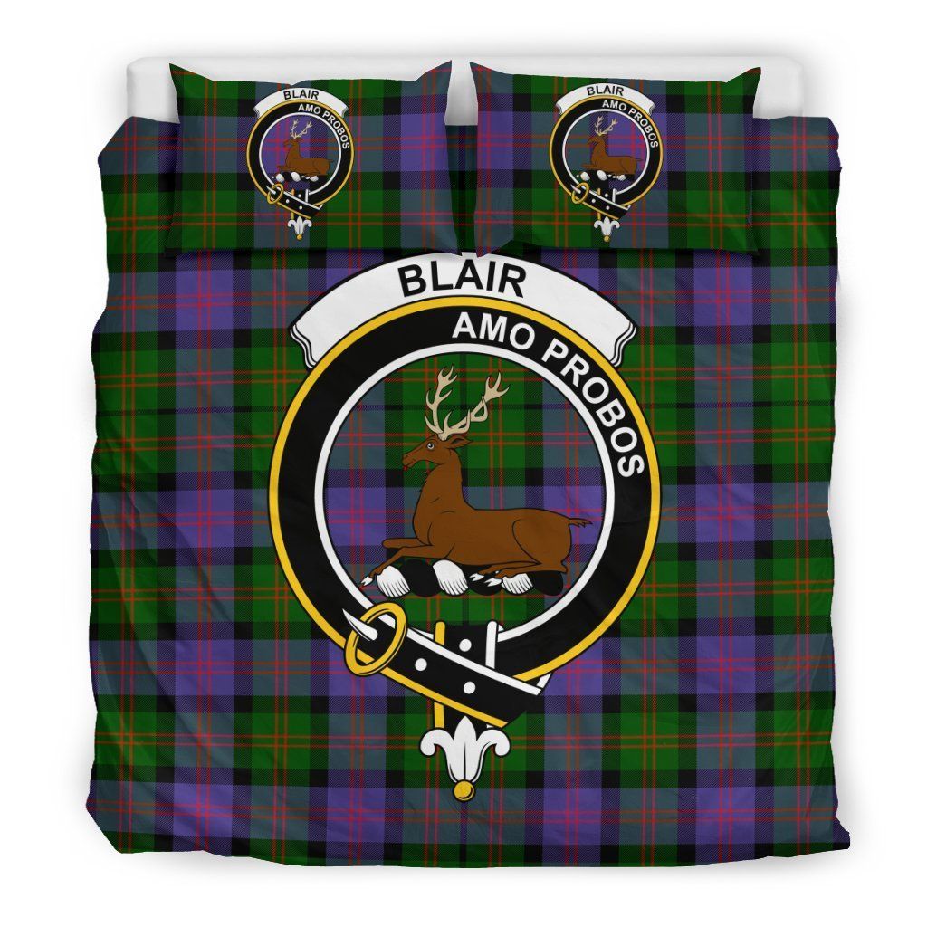 Blair Clan Badge Tartan Bedding Set