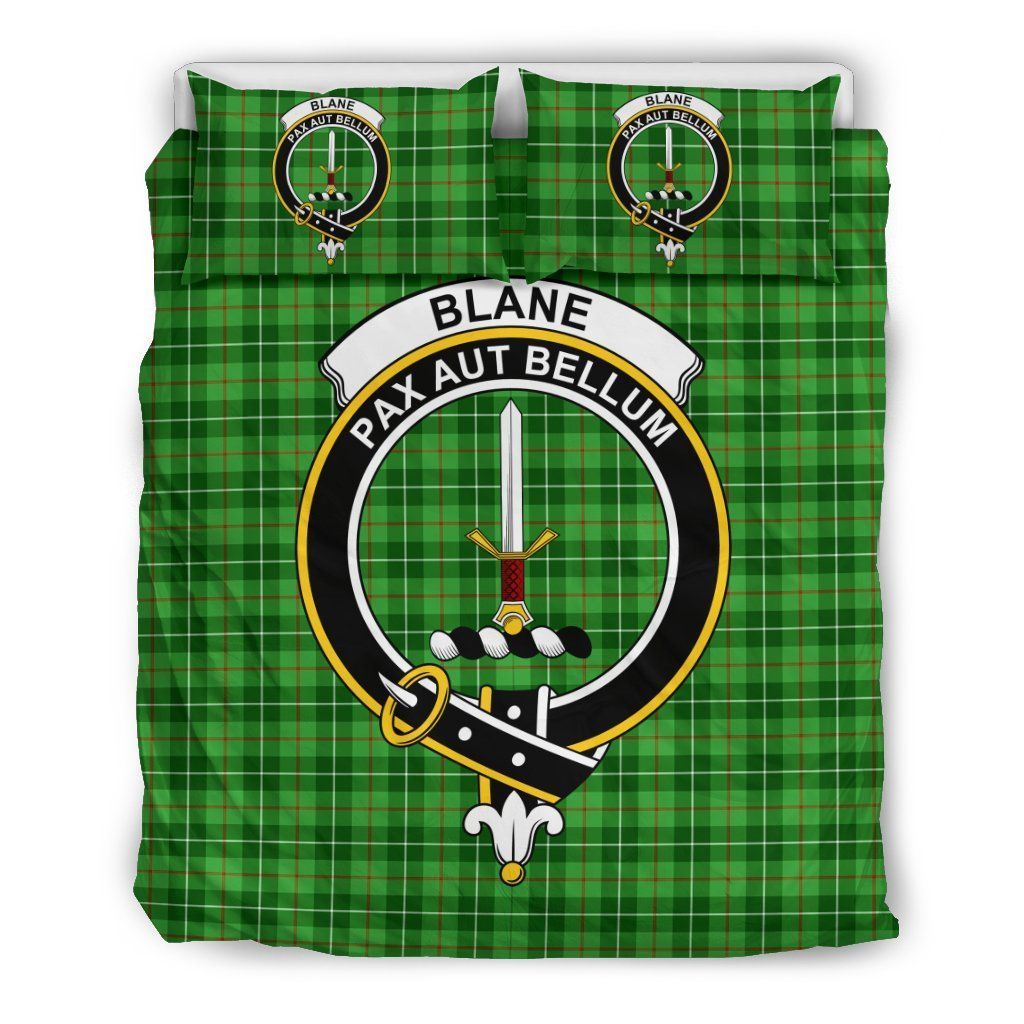 Blane Clan Badge Tartan Bedding Set