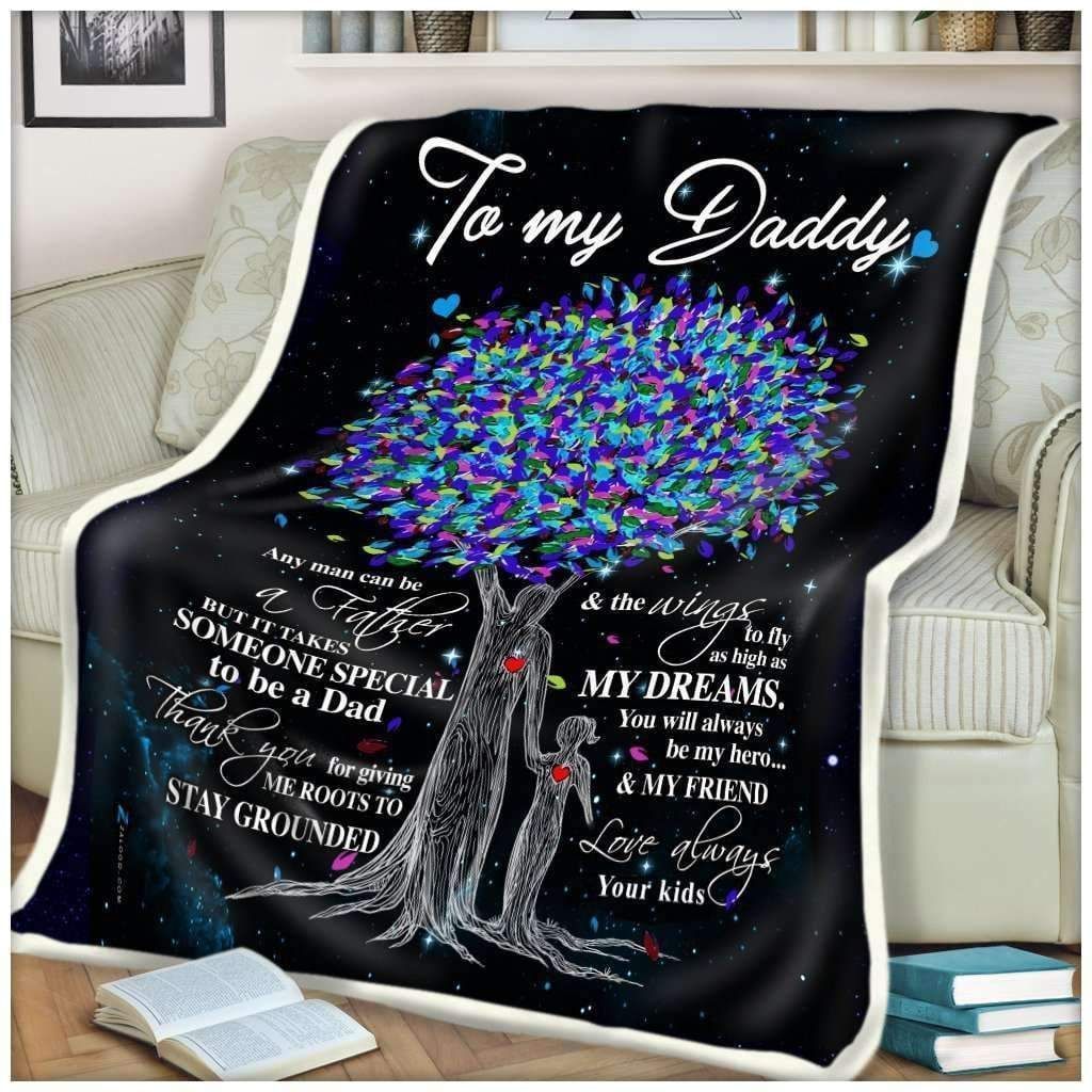 Blanket Gift For Dad It Takes Someone Special To Be Father