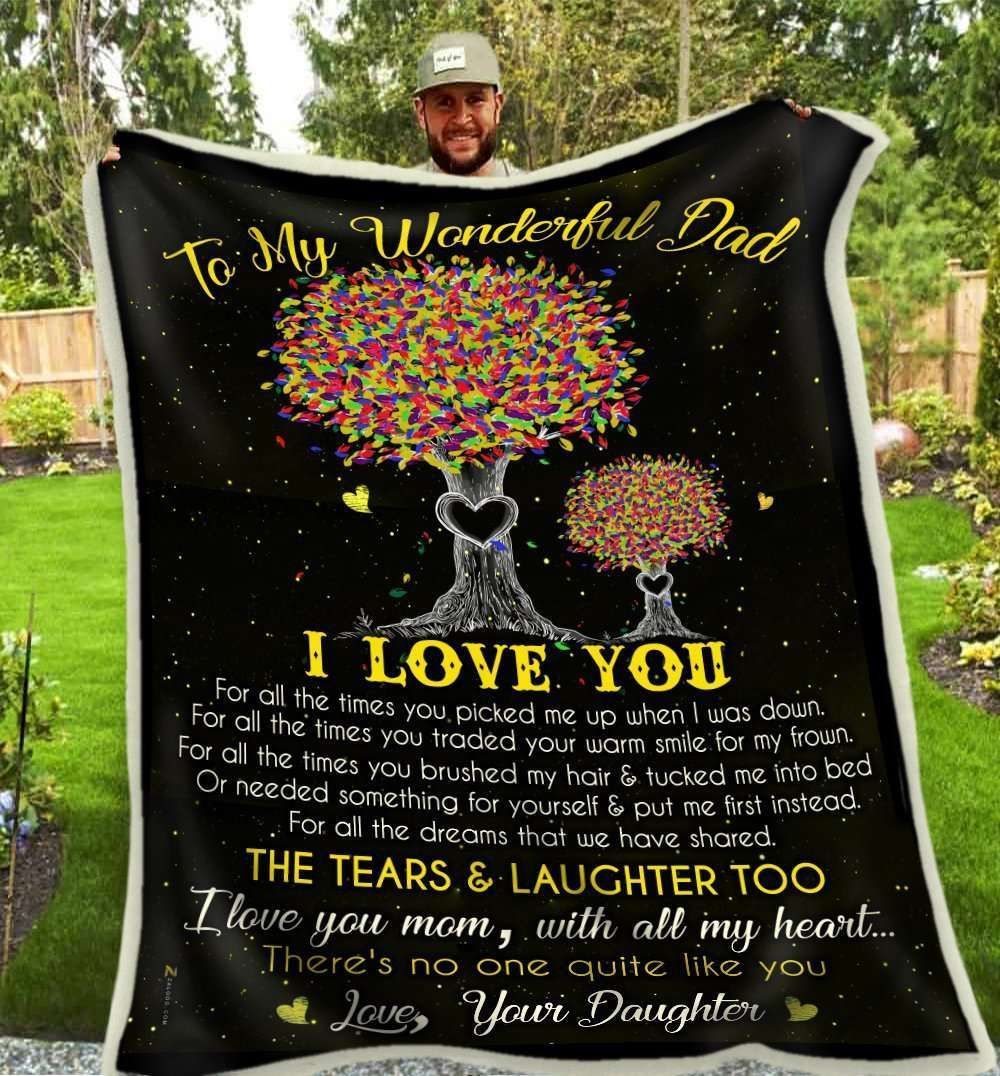 Blanket Gift For Dad There’s No One Quite Like You