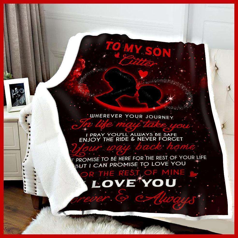 Blanket Gift For Son Cutter I Pray You’ll Always Be Safe