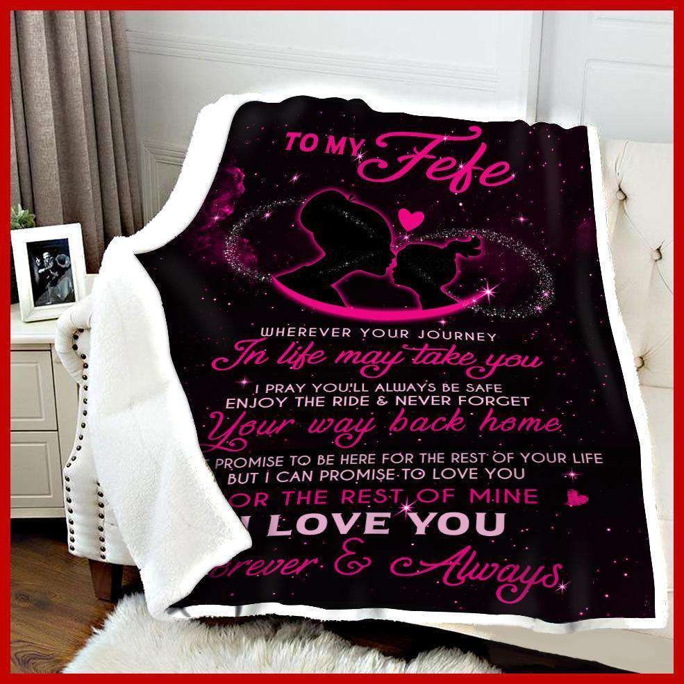 Blanket Giving Fefe Love You Forever And Always