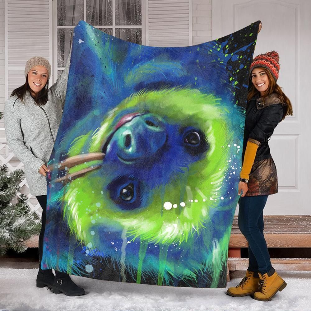 Blanket Sloth60x80 – Fleece Blanket