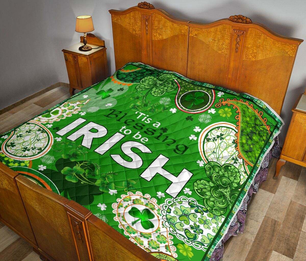 blessing to be irish quilt DHC281111506DD