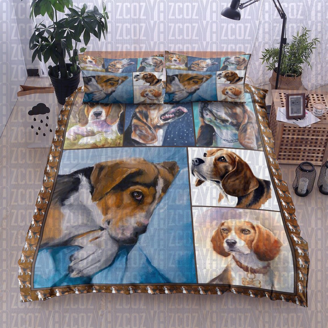 Bloodhound Dog Bedding Set