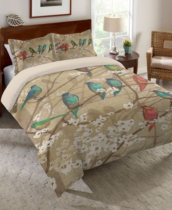 Blossom Bird Bedding Set