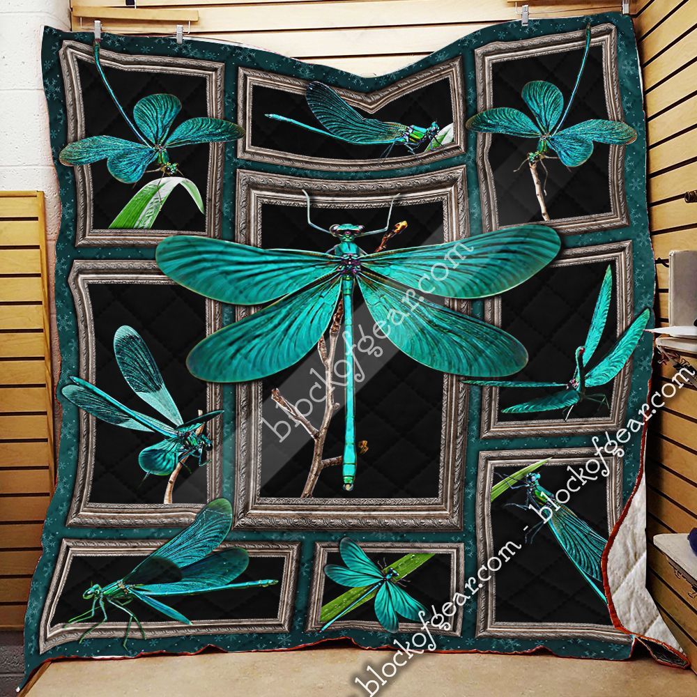 Blue Dragonfly GS-CL-LD3012 Quilt Blanket