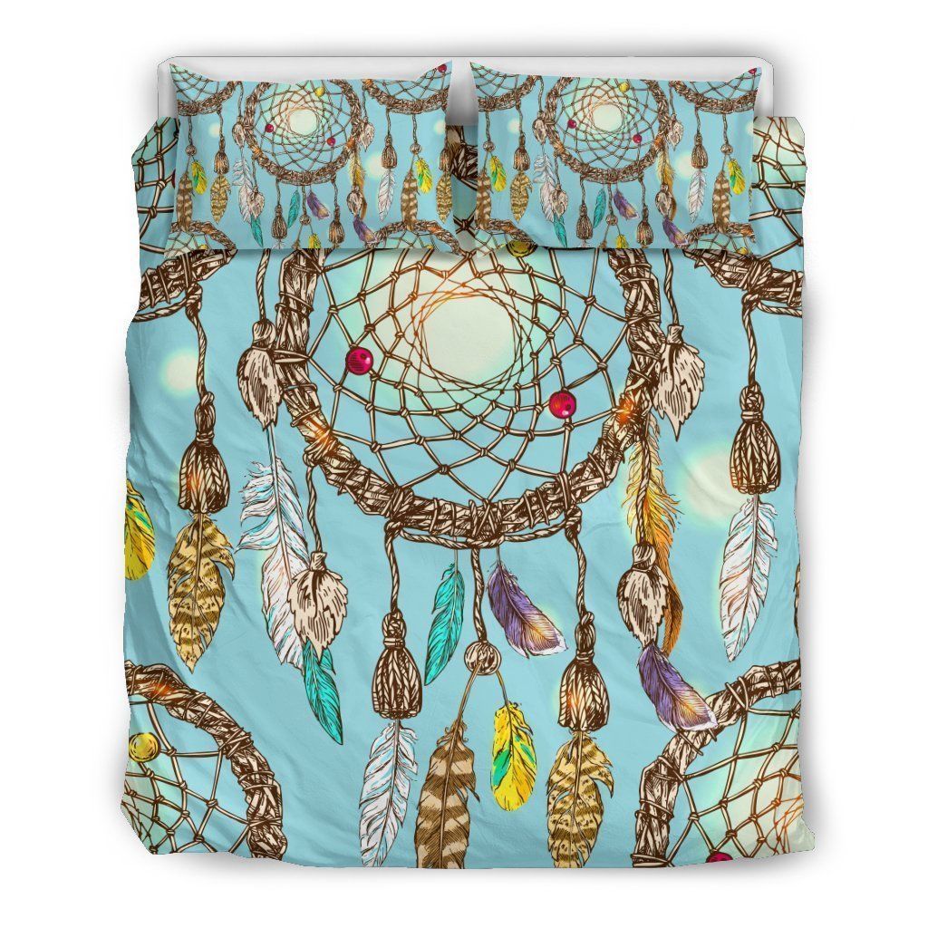 Blue Dream Catcher Bedding Set