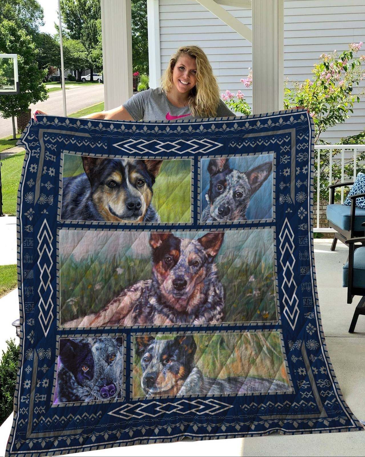 Blue Heelers Quilt Blanket DHC2911240VT