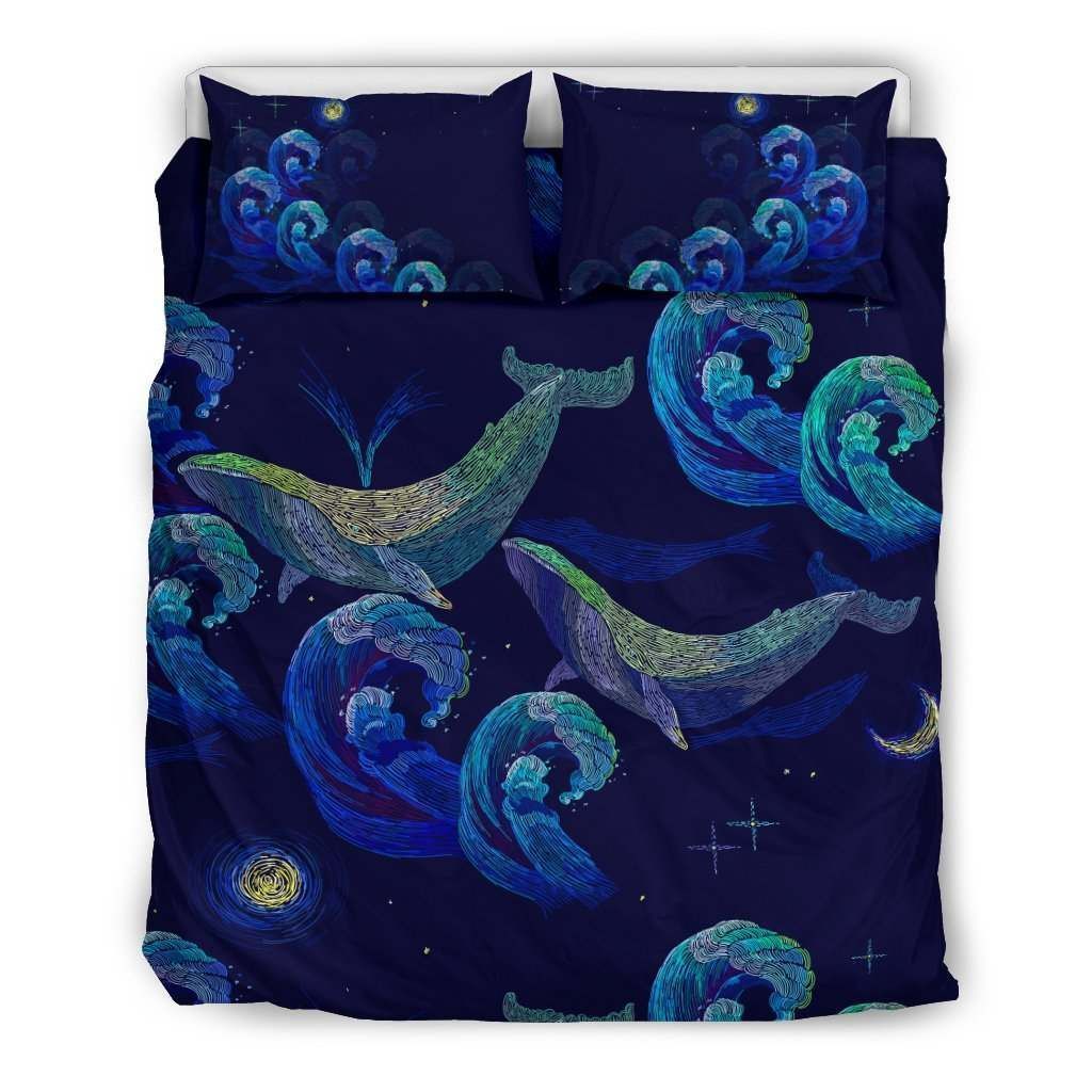 Blue Whale Bedding Set