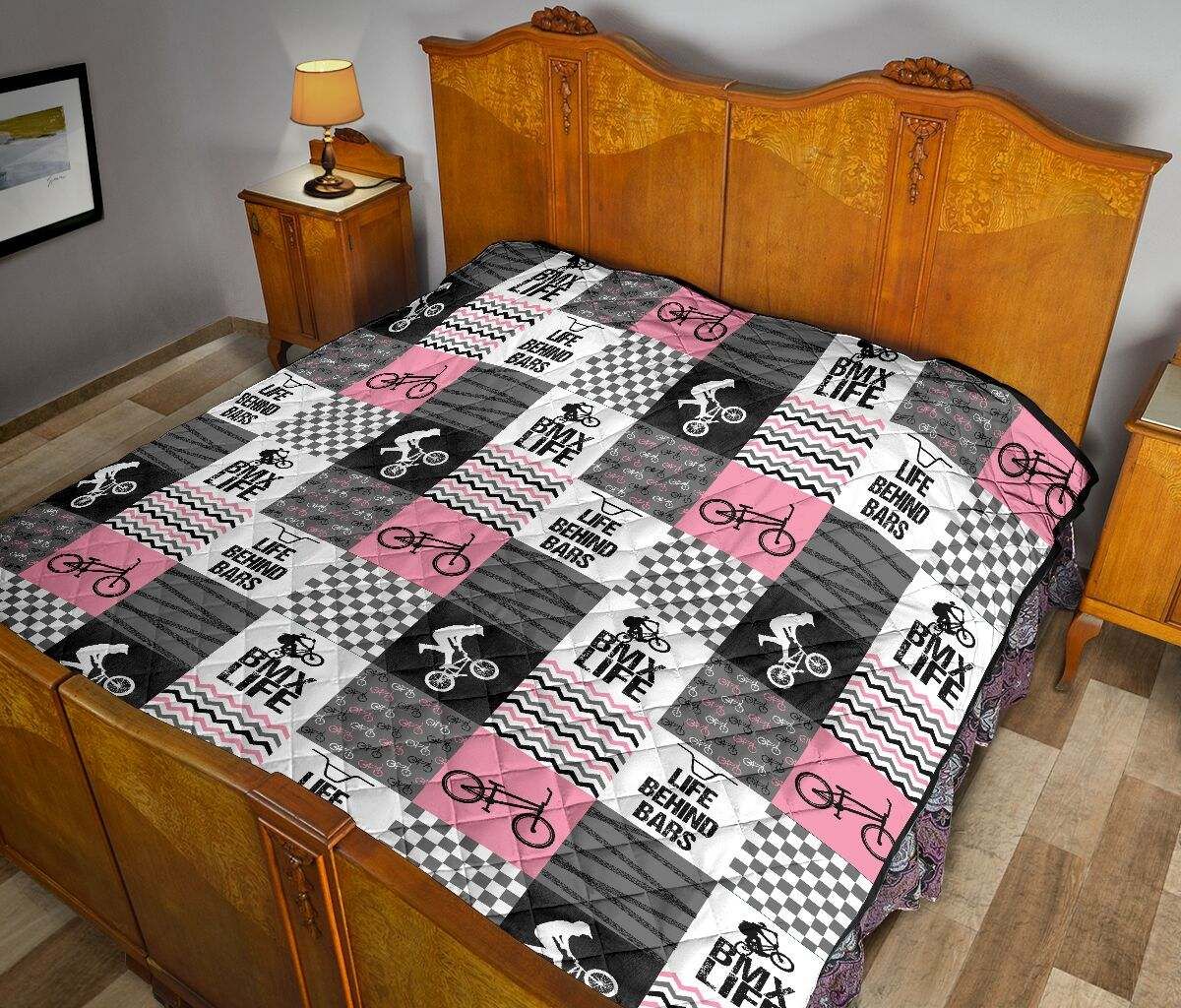 BMX LIFE MK PINK QUILT DHC281111123DD