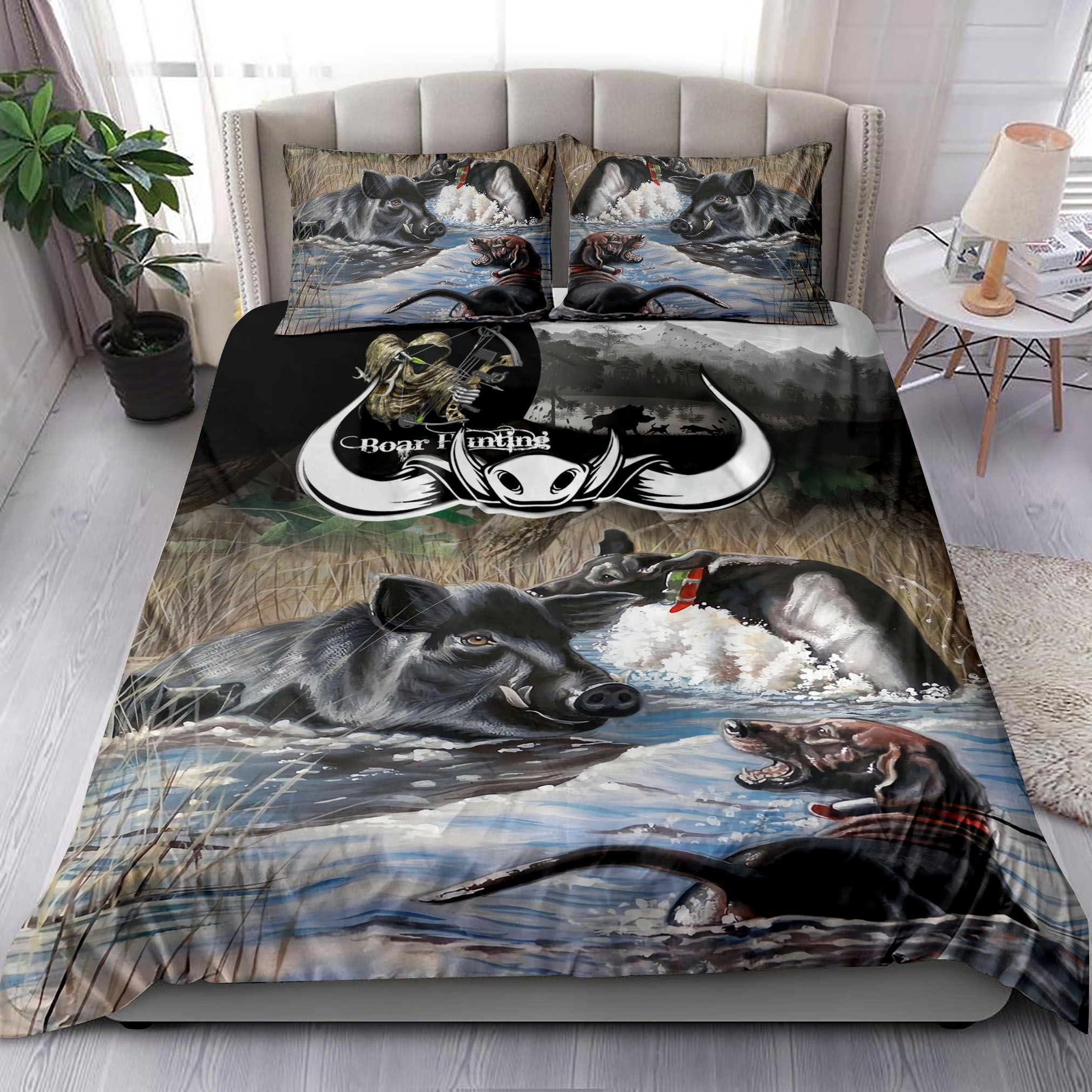 Boar Hunting Bedding Set