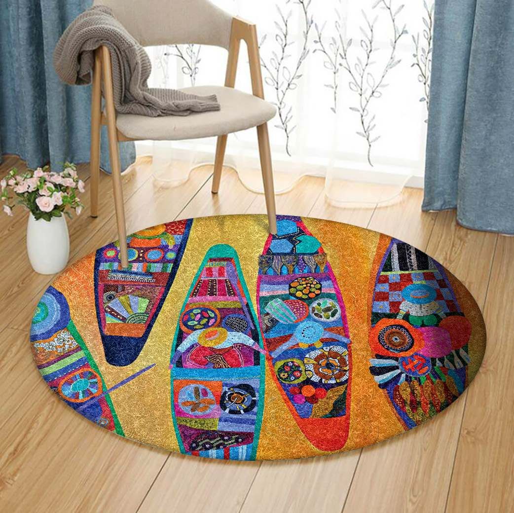 Boat Round Carpet