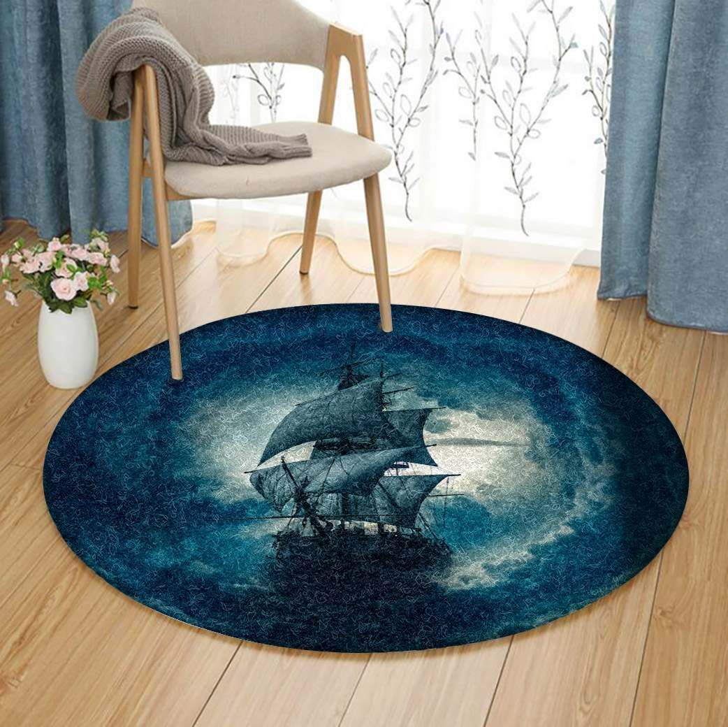Boat Round Carpet