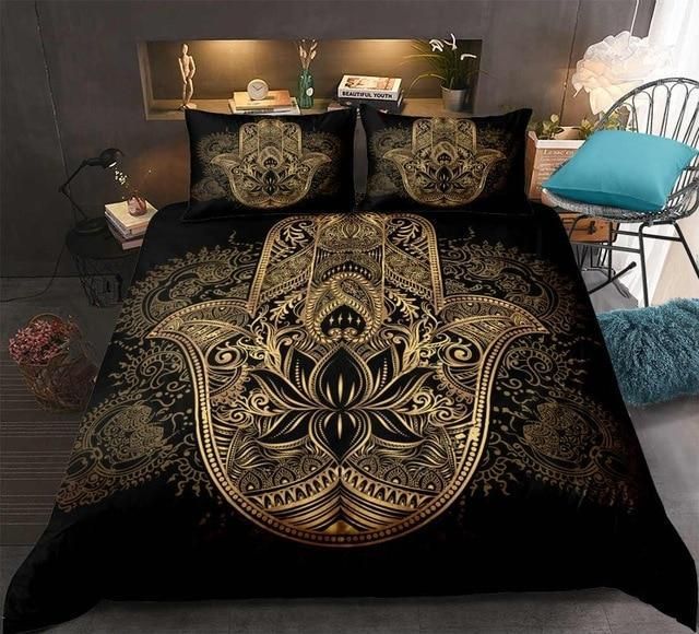 Bohemia Mandala Pattern Bedding Set