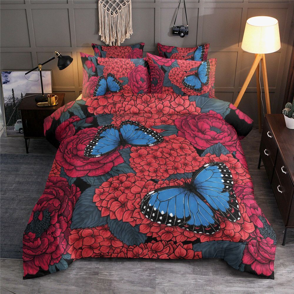 Bohemian Butterfly Bedding Set