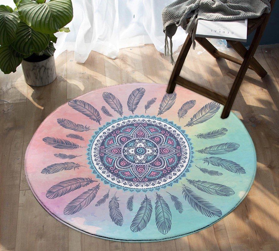Bohemian Round Carpet